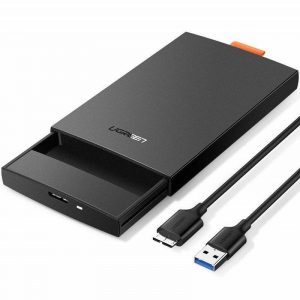 UGREEN 2.5 SATA SSD / HDD carcasă externă (negru)