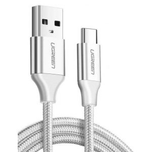 Cablu USB la USB-C UGREEN US288, 3 m (alb)