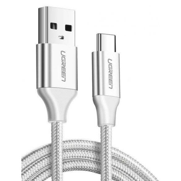 Cablu USB la USB-C UGREEN US288, 3 m (alb)