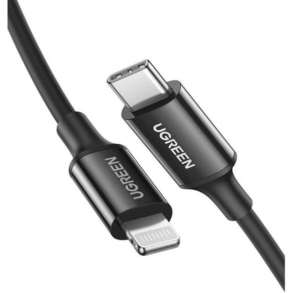 Cablu Lightning UGREEN US171 USB-C, 36 W, 2 m (negru)