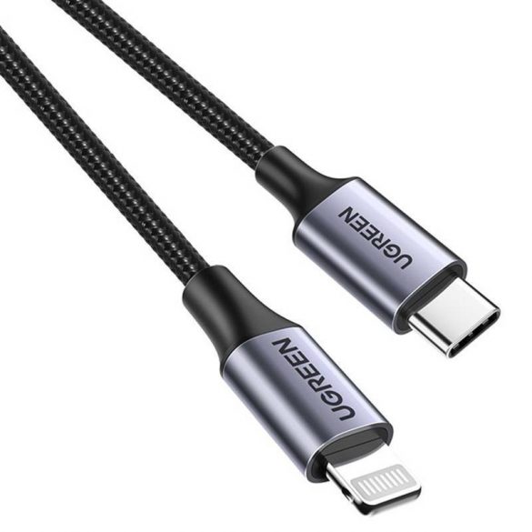 Cablu Lightning către USB-C UGREEN PD 3A US304, 1,5m