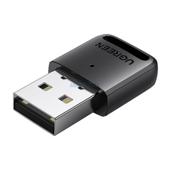 Bluetooth 5.3 Ugreen CM591 Adaptor/receptor USB, LED, rază de acțiune 20 m (negru)