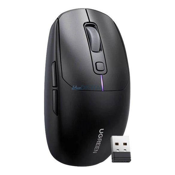 Mouse fără fir cu 3 moduri UGREEN MU103 (negru)