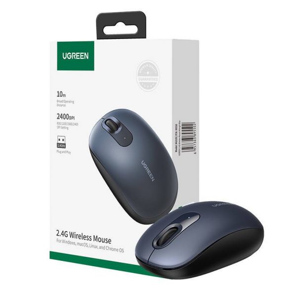 Mouse fără fir UGREEN 90550 2.4G (albastru noapte)