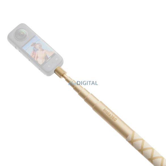 Stick selfie invizibil Insta360 de 114 cm (versiunea aurie)