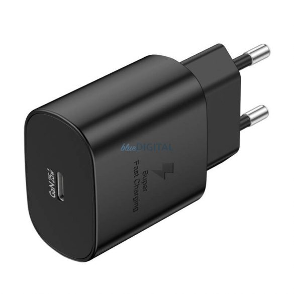 Foneng EU51 Încărcător AC cu 1 conexiune USB-C și cablu Type-C - Lightning 25W - negru