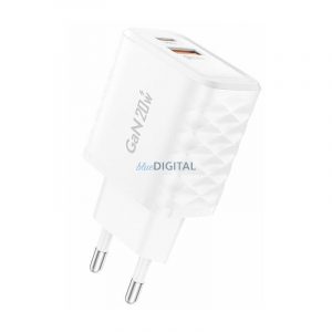 Încărcător de rețea Foneng EU56 cu 1xUSB-A și 1xUSB-C 20W - alb