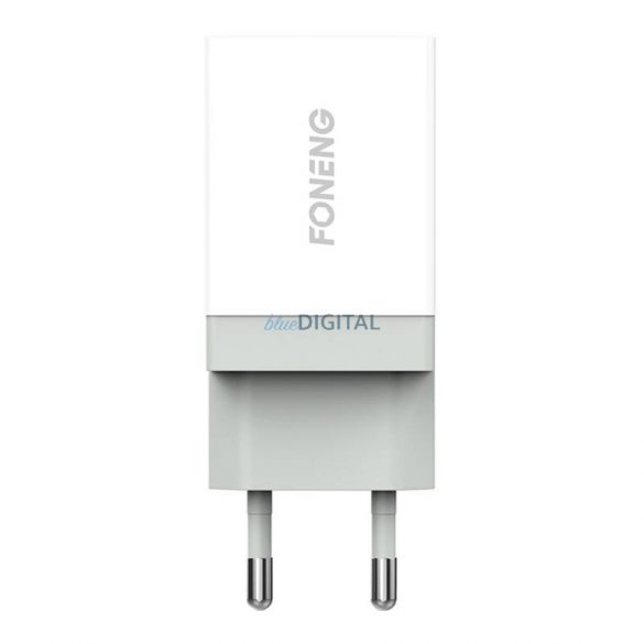 Încărcător rapid Foneng 1x USB K210 + cablu USB tip C