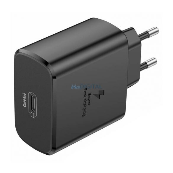 Încărcător de rețea Foneng EU62 cu 1 conexiune USB-C 45W - negru