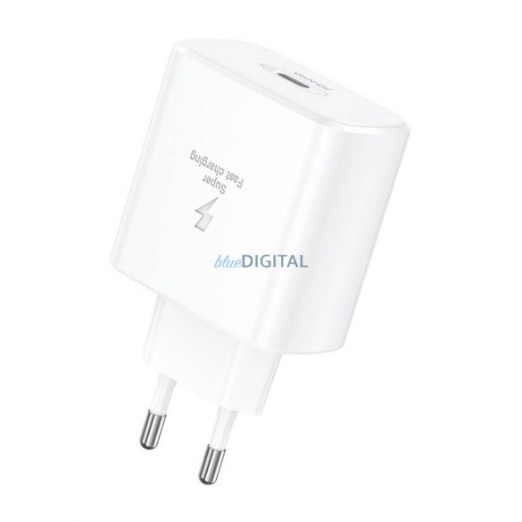 Încărcător de rețea Foneng EU62 cu 1 conexiune USB-C 45W - alb