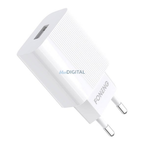 Încărcător Foneng EU28 2.4A + cablu USB-A și Lightning