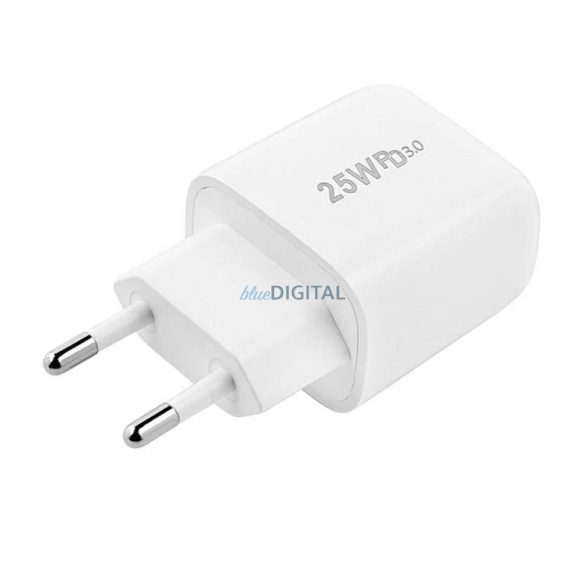 Încărcător rapid Foneng EU40, USB-C, 25W (alb)