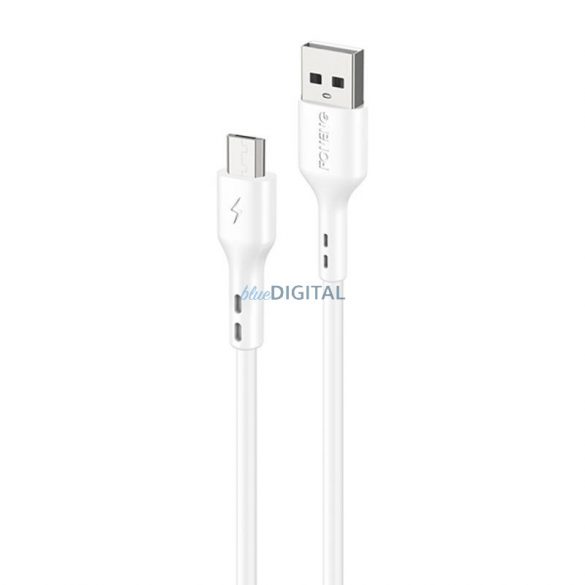 Cablu USB-Micro USB Foneng X36, 3A, 1m (alb)