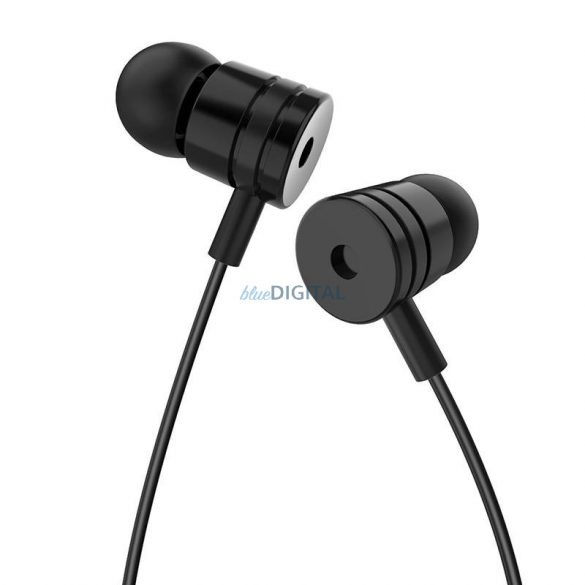 Foneng EP200 cu fir, căști in-ear, mini jack (negru)