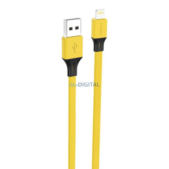 Foneng X96 USB-A - Lightning cablu 2.4A 1m - galben