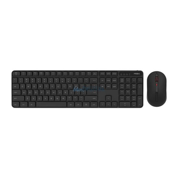 MIIIW Kit combo tastatură și mouse fără fir (negru)