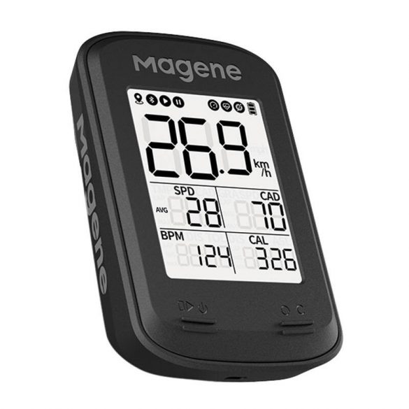 Computer pentru biciclete Magene C206pro negru, GPS, app