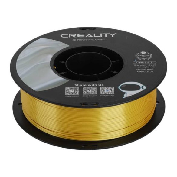 CR-Silk PLA Filament Creality (aur)