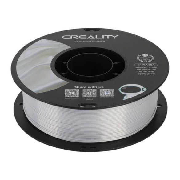 CR-Silk PLA Filament Creality (argintiu)