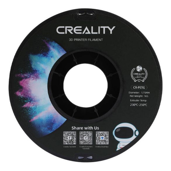 CR-PETG Filament Creality (albastru transparent)