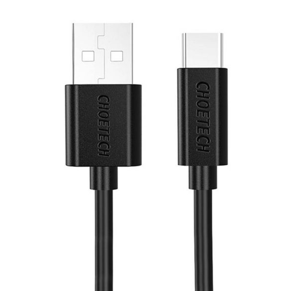 Cablu USB-USB-C Choetech AC0002, 1m (negru)