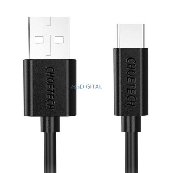 Cablu prelungitor Choetech AC0003 USB-A de 2 m (negru)