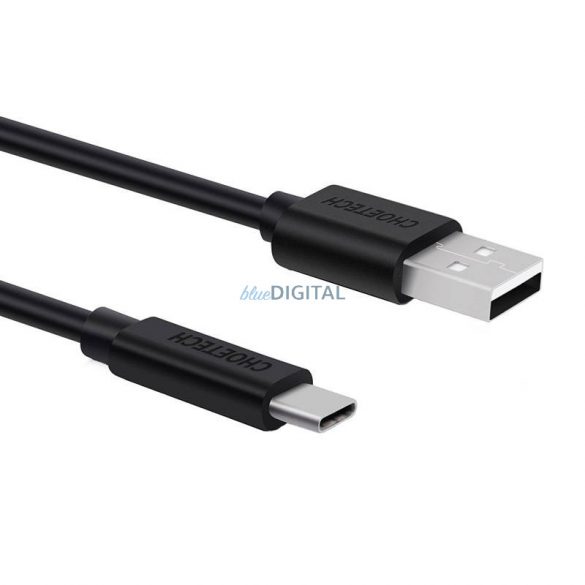 Cablu prelungitor Choetech AC0003 USB-A de 2 m (negru)