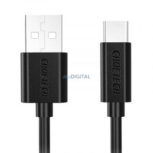 Cablu prelungitor Choetech AC0004 USB-C 3m (negru)