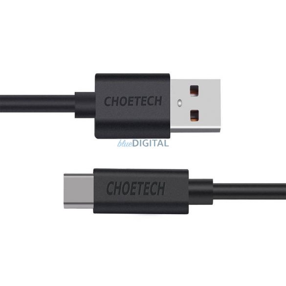 Cablu prelungitor Choetech AC0004 USB-C 3m (negru)