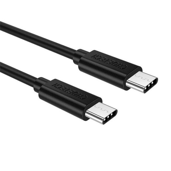 USB-C Cablu USB-C Choetech CC0001, 0,5 m (negru)