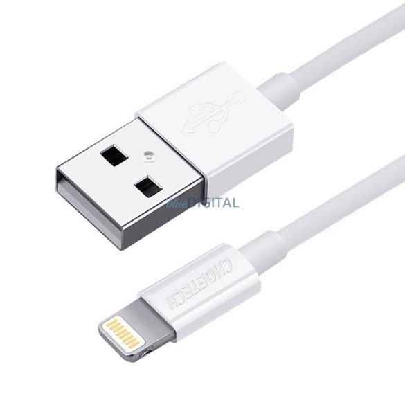 Cablu USB la Lightning Choetech IP0026, MFi, 1,2 m (alb)