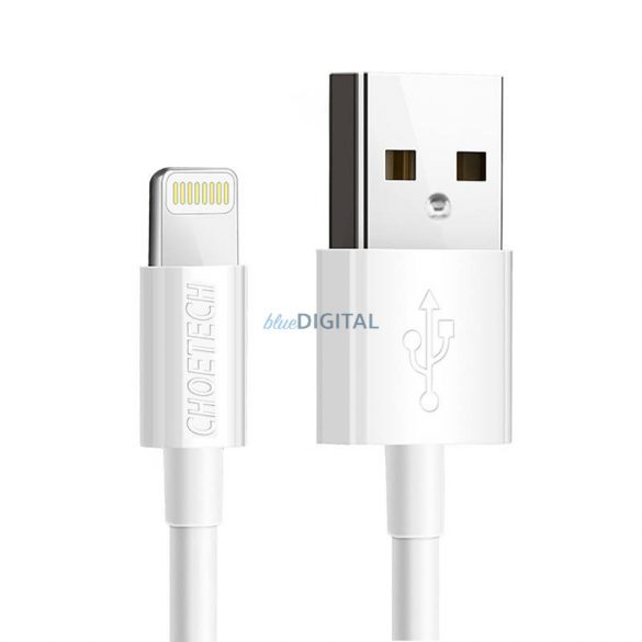 Cablu USB la Lightning Choetech IP0026, MFi, 1,2 m (alb)