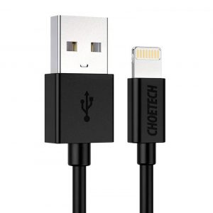 Cablu USB Lightning Choetech IP0026, 1,2 m (negru)