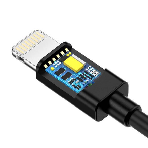 Cablu USB Lightning Choetech IP0026, 1,2 m (negru)