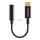 Adaptor Choetech AUX003 USB-C Adaptor jack audio de 3,5 mm (negru)