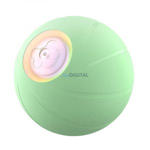 Cheerble Ball PE Minge interactivă pentru animale de companie (verde)