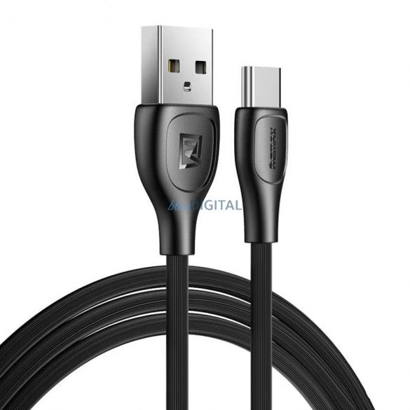 Cablu USB-C Remax Lesu Pro, 1m, 2.1A (negru)