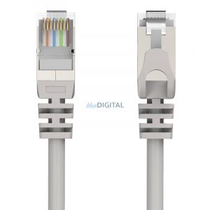 Cablu de rețea HP Ethernet Cat5E F/UTP, 1 m (alb)