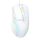 Mouse de gaming onikuma CW905 alb cu fir