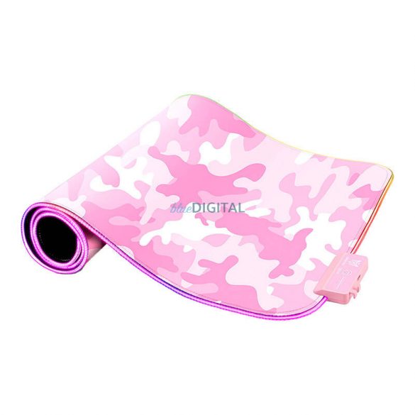 Mouse pad ONIKUMA MP005 RGB (roz)