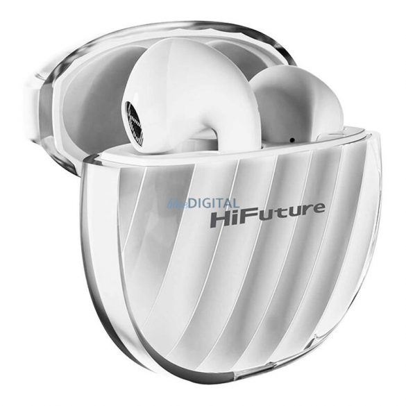 Căști TWS HiFuture FlyBuds 3 (albe)