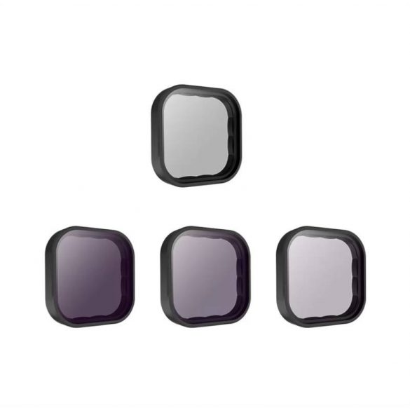 Set de filtre CPL + ND 8/16/32 Telesin pentru GoPro Hero 9 / Hero 10 / Hero 11/ Hero 12 (GP-FLT-903)