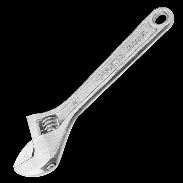 Deli Tools EDL006A, 6 chei ajustabile (argintiu)