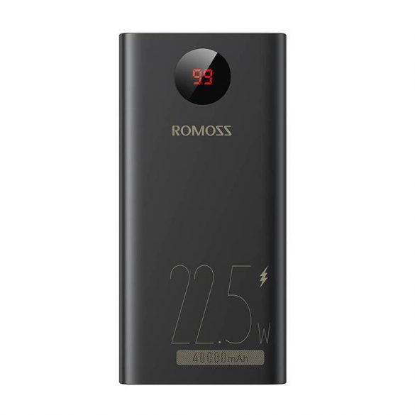 Romoss PEA40PF Powerbank, 40000mAh, 22.5W (negru)