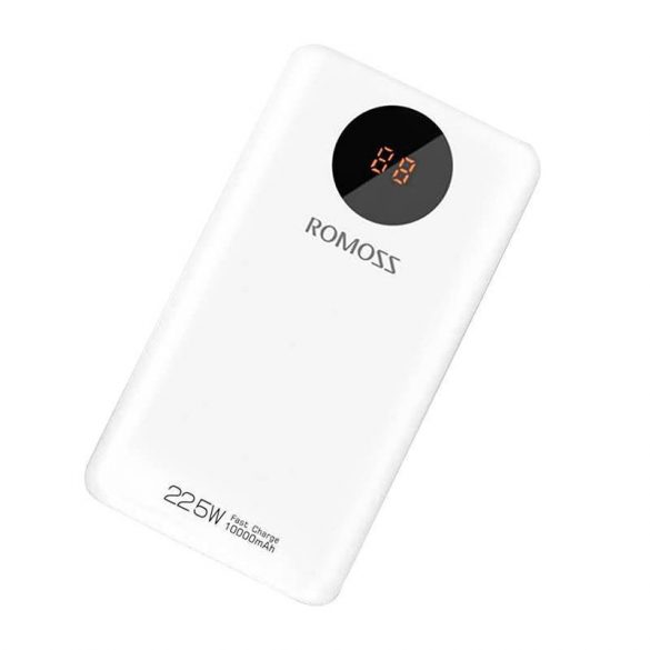 Romoss SW10PF Powerbank, 10000 mAh, 22,5 W (alb)