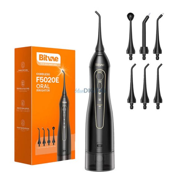 Set de duș oral Bitvae 5020E cu duze suplimentare (negru)