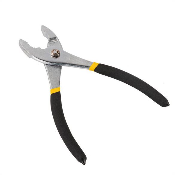 Clește pentru îmbinare alunecarea Deli Tools EDL25508 8" (negru/galben)