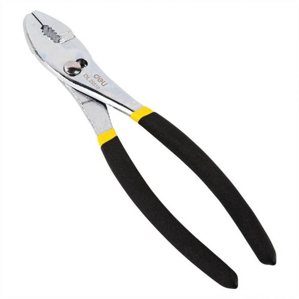 Clește pentru îmbinare alunecarea Deli Tools EDL25510 10" (negru/galben)