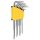 Deli Tools EDL3091 Set chei hexagonale Torx, 1,5-10 mm (argintiu)