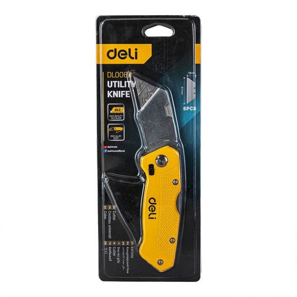 Deli Tools EDL006Z Cuțit elvețian (galben)